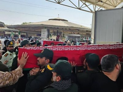 پیکر مطهر شهید «مرتضی اکبری» وارد میهن اسلامی شد