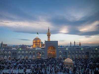 عزاداری مردم خمین در سالروز شهادت امام رضا(ع) برگزار شد