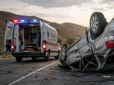 واژگونی خودروی دوو در محور خمین؛ دختر ۱۶ ساله جان باخت